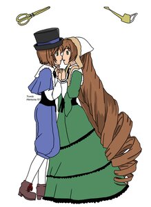 Rating: Safe Score: 0 Tags: 2girls blue_dress brown_hair dress drill_hair green_dress green_eyes hat holding_hands image interlocked_fingers long_hair long_sleeves multiple_girls pair pantyhose short_hair siblings sisters souseiseki suiseiseki top_hat twins very_long_hair white_legwear yuri User: admin