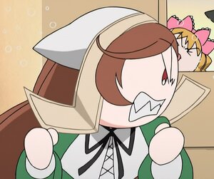 Rating: Safe Score: 0 Tags: blush brown_hair hinaichigo image open_mouth ribbon solo suiseiseki teeth User: admin