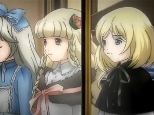 Rating: Safe Score: 0 Tags: 3girls aotenjou bangs blonde_hair blue_eyes braid enju_maiden hair_ornament hair_ribbon keikoutou long_hair multiple multiple_girls ribbon screenshot shinabeni short_hair tagme User: admin