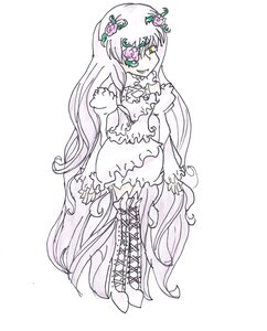 Rating: Safe Score: 0 Tags: 1girl boots dress flower frills hair_flower hair_ornament image kirakishou long_hair monochrome smile solo thigh_boots thighhighs very_long_hair User: admin