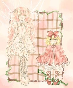 Rating: Safe Score: 0 Tags: 2girls blonde_hair blue_eyes boots bow dress flower frills green_eyes hair_bow hair_ornament hina_ichigo hinaichigo image kirakishou knee_boots long_hair multiple_girls pair pink_bow pink_dress pink_hair ribbon short_hair User: admin