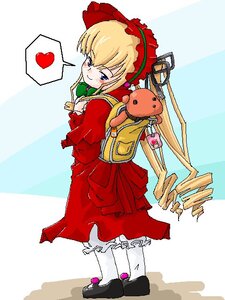 Rating: Safe Score: 0 Tags: 1girl artist_request backpack bag blonde_hair blue_eyes blush bonnet dress full_body heart image long_hair long_sleeves looking_at_viewer looking_back pantyhose randoseru red_dress rozen_maiden shinku smile solo spoken_heart standing stuffed_animal stuffed_dog twintails very_long_hair white_legwear User: admin