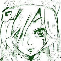 Rating: Safe Score: 0 Tags: 1girl close-up green_theme image mizuhashi_parsee monochrome pointy_ears solo suiseiseki User: admin