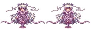 Rating: Safe Score: 0 Tags: 1girl barasuishou blush bow dress image long_hair looking_at_viewer multiple_views solo standing tentacles very_long_hair white_background yellow_eyes User: admin