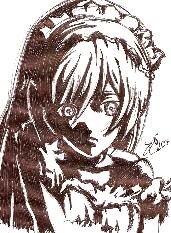 Rating: Safe Score: 0 Tags: 1girl image looking_at_viewer monochrome solo suiseiseki User: admin