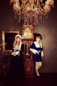 Rating: Safe Score: 0 Tags: 2girls blonde_hair brown_hair closed_eyes cross habit long_hair multiple_cosplay multiple_girls nun tagme User: admin