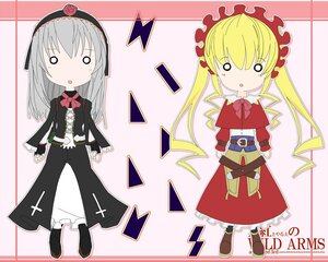 Rating: Safe Score: 0 Tags: 0_0 2girls blonde_hair bonnet book bow dress gothic_lolita hairband image lolita_fashion long_hair long_sleeves multiple_girls o_o pair shinku silver_hair suigintou surprised sweatdrop twintails User: admin