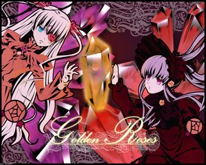 Rating: Safe Score: 0 Tags: 2girls barasuishou blue_eyes book bow dress hair_ribbon image letterboxed long_hair magic_circle multiple_girls pair purple_eyes red_dress red_eyes ribbon shinku silver_hair twintails very_long_hair wings User: admin