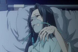 Rating: Safe Score: 0 Tags: 1girl bed black_hair human image kakizaki_megu long_hair lying open_mouth pillow screenshot solo User: admin