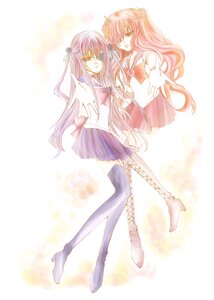 Rating: Safe Score: 0 Tags: 2girls barasuishou blue_skirt boots image kirakishou long_hair multiple_girls outstretched_arm outstretched_hand pair school_uniform serafuku skirt thighhighs two_side_up zettai_ryouiki User: admin