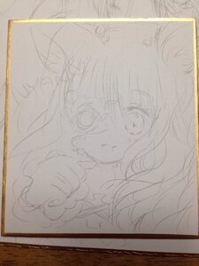 Rating: Safe Score: 0 Tags: 1girl :t bangs blush closed_mouth crying eyebrows_visible_through_hair image kirakishou looking_at_viewer monochrome photo pout sketch solo tears traditional_media User: admin