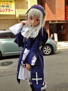 Rating: Safe Score: 0 Tags: 1girl bangs car dress frills full_body ground_vehicle hairband long_hair long_sleeves looking_at_viewer motor_vehicle red_eyes solo standing suigintou white_hair User: admin