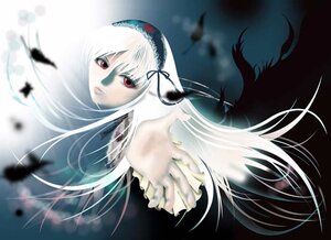 Rating: Safe Score: 0 Tags: 1girl black_ribbon black_wings blurry closed_mouth depth_of_field dress feathers floating_hair frills hairband image long_hair long_sleeves looking_at_viewer motion_blur red_eyes ribbon solo suigintou very_long_hair wings User: admin