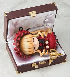 Rating: Safe Score: 0 Tags: 1girl blonde_hair bonnet chibi closed_eyes doll dress drill_hair flower in_container lolita_fashion long_hair rose shinku sleeping solo User: admin
