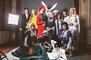 Rating: Safe Score: 0 Tags: 6+girls animal_ears black_hair blonde_hair bunny_ears dress glasses hat long_hair multiple_boys multiple_cosplay multiple_girls tagme User: admin