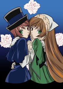 Rating: Safe Score: 0 Tags: 2girls brown_hair dress flower green_dress green_eyes hat hat_flower heterochromia holding_hands image incest long_hair long_sleeves looking_at_viewer multiple_girls pair pink_flower pink_rose red_eyes rose short_hair siblings sisters souseiseki suiseiseki top_hat twins white_flower white_rose yellow_rose User: admin