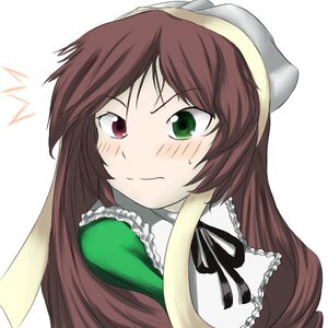 Rating: Safe Score: 0 Tags: 1girl blush braid brown_hair green_eyes head_scarf hong_meiling image long_hair ribbon solo suiseiseki sweatdrop upper_body User: admin