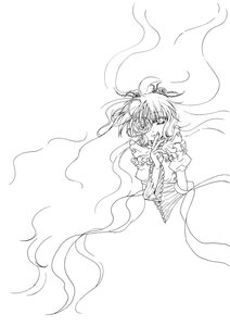 Rating: Safe Score: 0 Tags: 1girl dress flower greyscale hagoromo hair_ornament hair_rings hair_stick hitodama image kaku_seiga kirakishou konpaku_youmu_(ghost) monochrome puffy_short_sleeves puffy_sleeves shawl short_hair short_sleeves smoke solo tabard vest User: admin