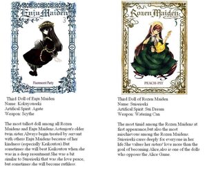 Rating: Safe Score: 0 Tags: character_name character_profile cross dress english_text flower gothic long_hair long_sleeves multiple_girls multiple_views rose simple_background standing very_long_hair white_background User: admin