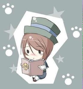 Rating: Safe Score: 0 Tags: 1girl auto_tagged book brown_hair chibi circle holding image long_sleeves moon short_hair solo souseiseki star_(symbol) tears User: admin