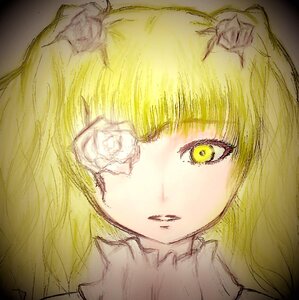 Rating: Safe Score: 0 Tags: 1girl auto_tagged blonde_hair face image kirakishou long_hair portrait rose solo yellow_eyes User: admin