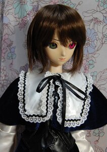 Rating: Safe Score: 0 Tags: 1girl brown_hair doll dress floral_background flower frilled_shirt_collar frills green_eyes heterochromia lips lolita_fashion long_sleeves looking_at_viewer red_eyes ribbon short_hair solo souseiseki suiseiseki upper_body User: admin