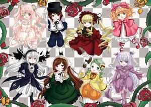 Rating: Safe Score: 0 Tags: 6+girls blonde_hair blue_eyes bow brown_hair dress drill_hair flower frills green_eyes hairband hat heterochromia hina_ichigo image kanaria long_hair long_sleeves multiple multiple_girls pantyhose pink_bow pink_hair red_eyes rose shinku short_hair siblings silver_hair sisters smile souseiseki suigintou suiseiseki tagme top_hat twintails two_side_up very_long_hair vines wings yellow_eyes User: admin