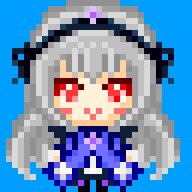 Rating: Safe Score: 0 Tags: 1girl animal_ears bangs blue_background grey_hair image long_hair mosaic_censoring parody pixel_art pixelated simple_background solo suigintou User: admin