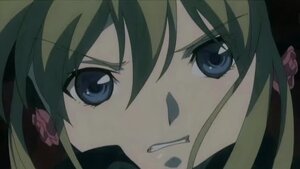 Rating: Safe Score: 0 Tags: 1girl auto_tagged blue_eyes close-up earrings face flower green_hair hair_flower hair_ornament image jewelry looking_at_viewer pink_rose rose shinku simple_background solo teeth User: admin