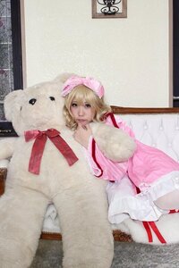 Rating: Safe Score: 0 Tags: 1girl blonde_hair dress hat hinaichigo lips looking_at_viewer photo realistic ribbon snow solo stuffed_animal teddy_bear traditional_media User: admin