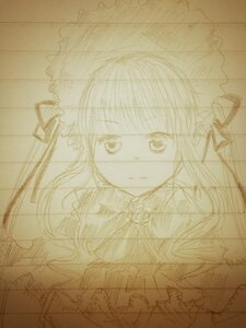 Rating: Safe Score: 0 Tags: 1girl bow hakurei_reimu image lineart long_hair looking_at_viewer monochrome shinku sketch solo traditional_media User: admin