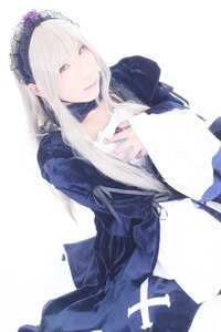 Rating: Safe Score: 0 Tags: 1girl bangs belarus_(hetalia) dress frills long_hair long_sleeves looking_at_viewer silver_hair solo striped suigintou User: admin