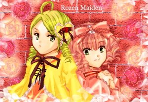 Rating: Safe Score: 0 Tags: 2girls ahoge blonde_hair bow drill_hair flower green_eyes hat hina_ichigo hinaichigo image kanaria looking_at_viewer multiple_girls pair pink_bow pink_flower pink_rose ribbon rose short_hair siblings sisters twin_drills User: admin