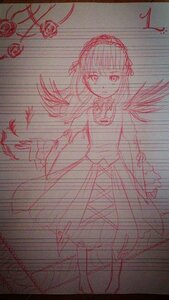 Rating: Safe Score: 0 Tags: 1girl akemi_homura akuma_homura bow choker dress flower hair_bow hairband image long_hair looking_at_viewer monochrome multiple_girls solo suigintou User: admin