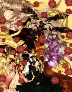 Rating: Safe Score: 0 Tags: 4girls 6+girls blonde_hair brown_hair dress eyepatch flower frills hair_ornament hat image long_hair multiple multiple_boys multiple_girls orange_flower red_flower red_rose rose shinku short_hair silver_hair souseiseki suigintou suiseiseki tagme thorns very_long_hair yellow_eyes yellow_flower yellow_rose User: admin