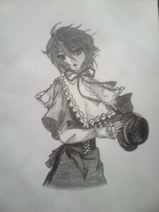 Rating: Safe Score: 0 Tags: 1girl capelet frills image monochrome photo shawl short_hair solo souseiseki User: admin