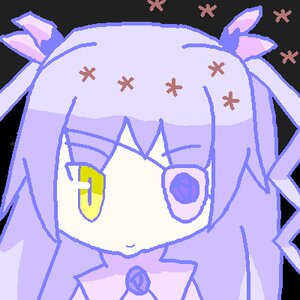 Rating: Safe Score: 0 Tags: 1girl anger_vein bangs barasuishou eyebrows_visible_through_hair glasses hair_ornament image looking_at_viewer portrait purple_hair simple_background solo User: admin