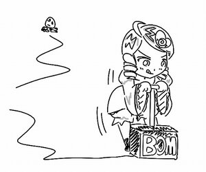 Rating: Safe Score: 0 Tags: 1girl eating food greyscale image kanaria monochrome sketch solo tongue User: admin