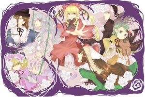 Rating: Safe Score: 0 Tags: 6+girls blonde_hair blue_eyes bow brown_hair dress flower frills green_hair hat hina_ichigo image kanaria long_hair multiple multiple_boys multiple_girls pink_bow ribbon rose shinku short_hair silver_hair souseiseki suigintou suiseiseki tagme white_flower white_rose User: admin