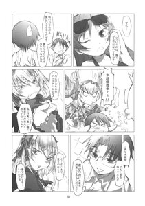 Rating: Safe Score: 0 Tags: 1boy blush close-up comic doujinshi doujinshi_#127 glasses greyscale image long_hair monochrome multiple multiple_girls one_eye_closed upper_body User: admin
