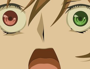 Rating: Safe Score: 0 Tags: 1girl brown_hair close-up cyclops eyebrows_visible_through_hair eyelashes face glasses image looking_at_viewer one-eyed short_hair simple_background smile solo suiseiseki User: admin