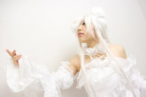 Rating: Safe Score: 0 Tags: 1girl 3d bare_shoulders dress kirakishou lips long_hair realistic solo white_dress User: admin