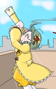 Rating: Safe Score: 0 Tags: 1girl dress flower frills green_eyes green_hair hat image kanaria komeiji_koishi short_hair solo yellow_dress User: admin