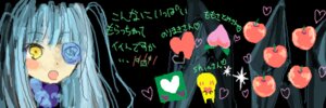 Rating: Safe Score: 0 Tags: 1girl apple barasuishou cherry eyepatch food fruit grapes heart image long_hair solo twintails yellow_eyes User: admin