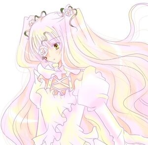 Rating: Safe Score: 0 Tags: 1girl blonde_hair dress expressionless eyepatch flower frills gradient_hair hair_flower image kirakishou long_hair long_sleeves multicolored_hair pink_hair puffy_sleeves rose solo very_long_hair yellow_eyes User: admin