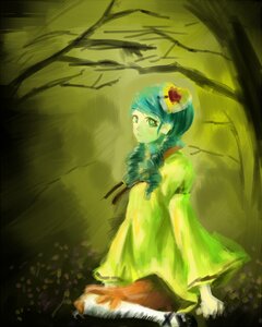 Rating: Safe Score: 0 Tags: 1girl flower forest hair_flower hair_ornament image kanaria nature short_hair solo tree User: admin