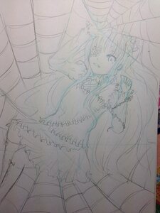Rating: Safe Score: 0 Tags: 1girl dress frills image kirakishou long_hair monochrome sketch solo stocking_(psg) User: admin