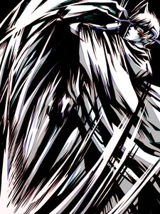 Rating: Safe Score: 0 Tags: 1girl animal_ears auto_tagged image looking_at_viewer monochrome solo suigintou User: admin