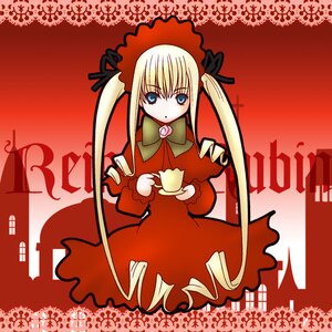 Rating: Safe Score: 0 Tags: 1girl :o artist_request blonde_hair blue_eyes bonnet bow bowtie building cross cup dress flower green_bow green_neckwear holding holding_cup image long_hair long_sleeves looking_at_viewer red_dress red_theme rose rozen_maiden saucer shinku sidelocks solo teacup twintails User: admin