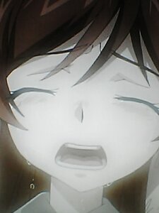 Rating: Safe Score: 0 Tags: 1girl bangs brown_hair close-up face image lips mole mole_under_eye simple_background solo suiseiseki white_background User: admin